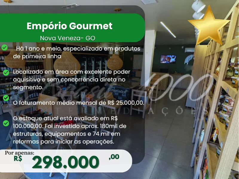 Empório Lindo no Centro, Nova Veneza – GO